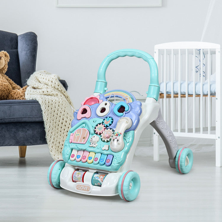 Baby Sit-to-Stand Learning Walker Toddler Musical Toy