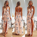 Women Maxi Long Dress Evening Split Sundress