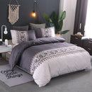 Bohemia style Duvet Cover plain color pattern retro style 2/3pcs Duvet Cover Sets