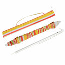 6.5FT Patio Beach Umbrella Sun Shade Tilt Aluminum Sports Portable Carry Bag