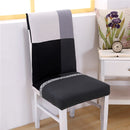 Geometric Chair Cover Elastic Stretch Spandex protective Slipcover