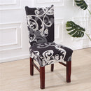 Geometric Chair Cover Elastic Stretch Spandex protective Slipcover