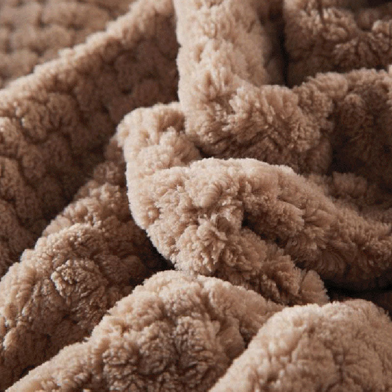Super Soft Fleece Blanket Adult Flannel Aircraft Sofa Office Sherpa Blanket