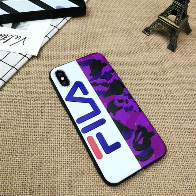Camo Italy Sport phone cover case for iPhone X XS MAX XR 10 8 7 6 6S plus cases