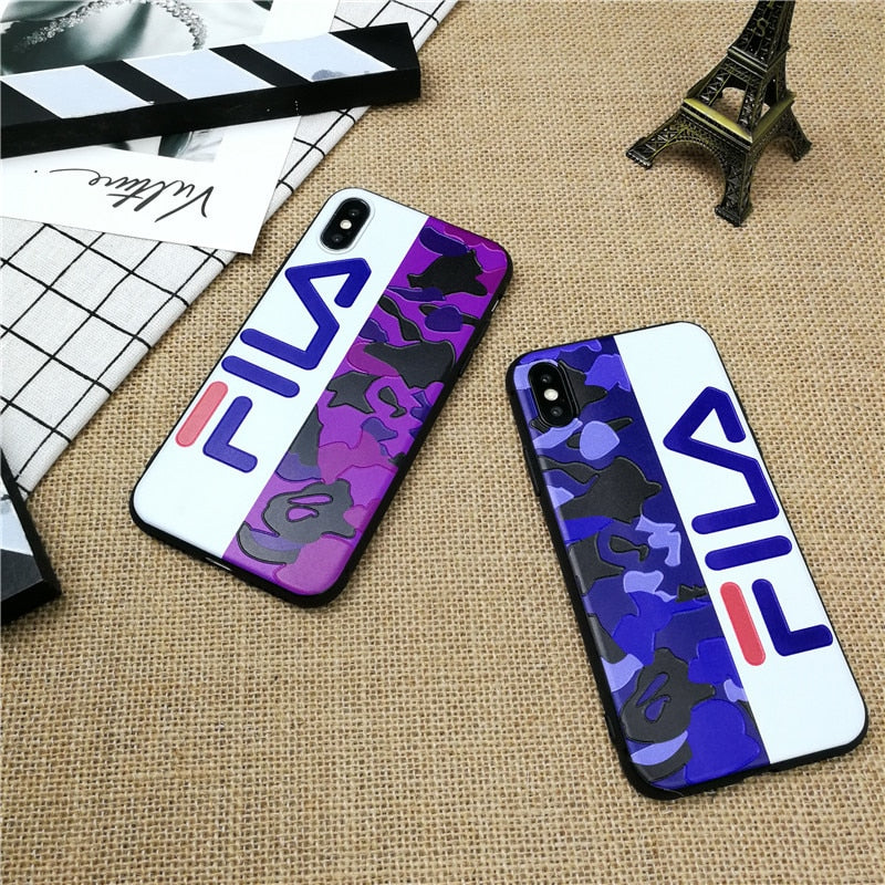 Camo Italy Sport phone cover case for iPhone X XS MAX XR 10 8 7 6 6S plus cases