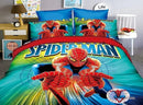 Cartoon Bedding  2/3pcs Comforter Sets Soft Polyester Bed Linen Flat Bed Sheet