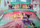 Cartoon Bedding  2/3pcs Comforter Sets Soft Polyester Bed Linen Flat Bed Sheet