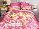 Cartoon Bedding  2/3pcs Comforter Sets Soft Polyester Bed Linen Flat Bed Sheet