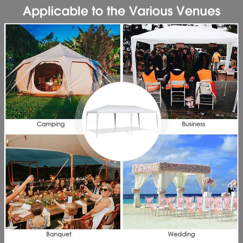 10'x20' Outdoor Party Wedding Tent Heavy Duty Canopy Pavilion