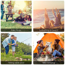 Portable Folding Picnic Double Chair W/Umbrella Table Cooler Beach Camping Chair