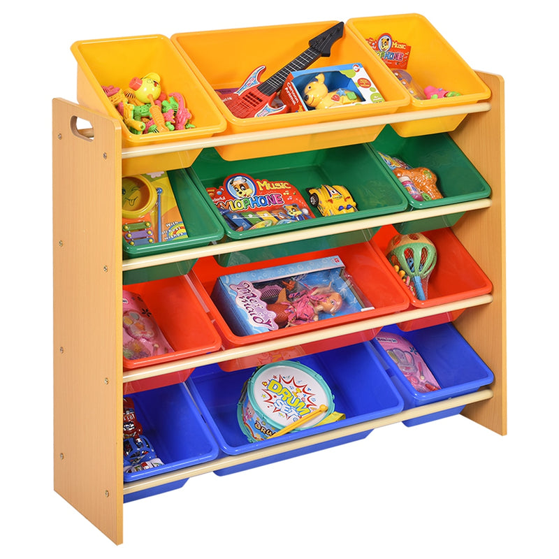 Toy Bin Organizer Kids Children's Storage Box Playroom  Shelf Drawer