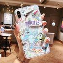 Doodle Graffiti Scribble Minnie Mickey Mouse Cartoon Clear Soft TPU Cover Case