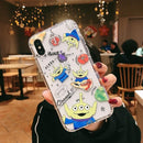 Doodle Graffiti Scribble Minnie Mickey Mouse Cartoon Clear Soft TPU Cover Case
