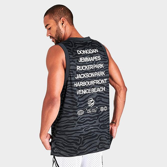 MEN'S JORDAN DRI-FIT SPORT BREAKFAST CLUB PRINTED MESH JERSEY