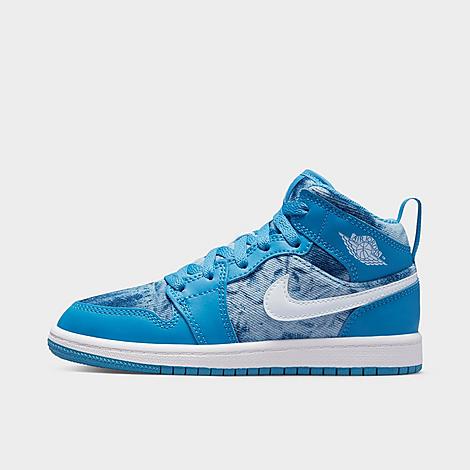 LITTLE KIDS' AIR JORDAN 1 MID CASUAL SHOES