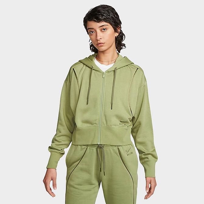 WOMEN'S NIKE AIR SHINE FULL-ZIP FLEECE HOODIE