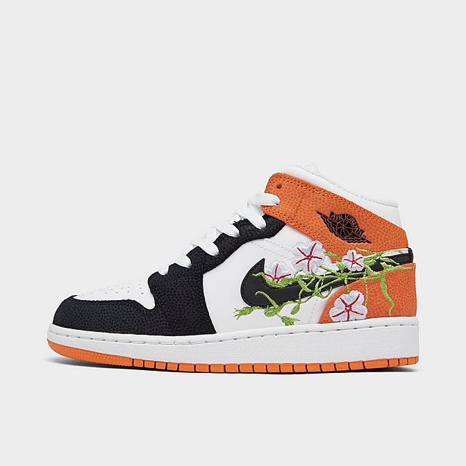 BIG KIDS' AIR JORDAN RETRO 1 MID SE CASUAL SHOES