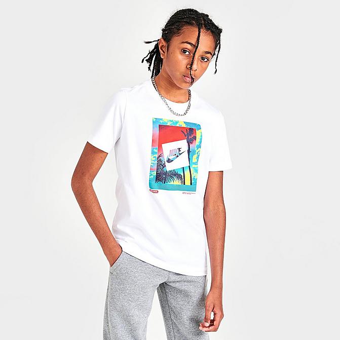 KIDS' NIKE SPORTSWEAR PHOTO REEL T-SHIRT