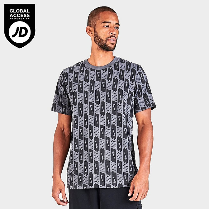 MEN'S NIKE SPORTSWEAR REPEAT LOGO GRAPHIC PRINT T-SHIRT