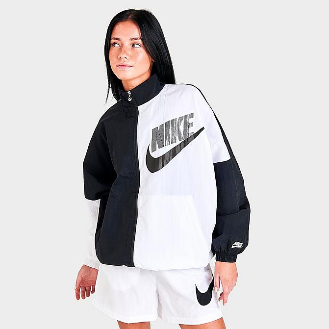 WOMEN'S NIKE SPORTSWEAR WOVEN SPLIT DANCE JACKET