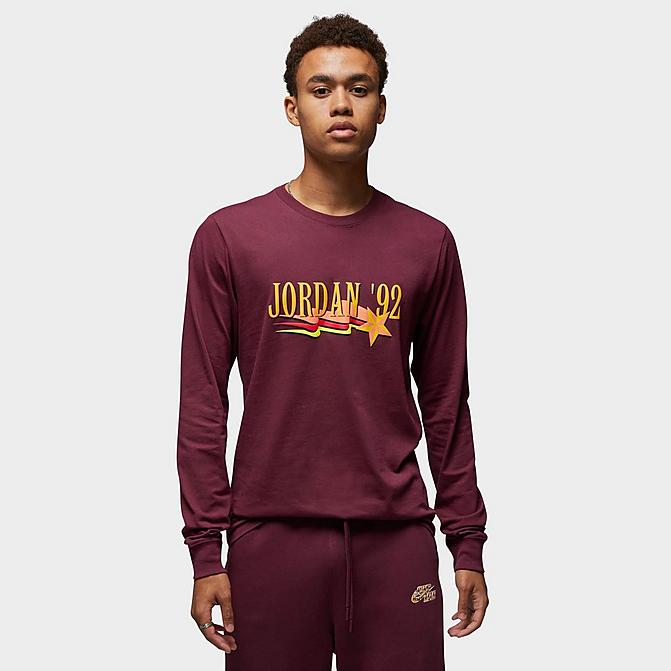 MEN'S JORDAN BRAND SUMMER OF '92 GRAPHIC LONG-SLEEVE T-SHIRT