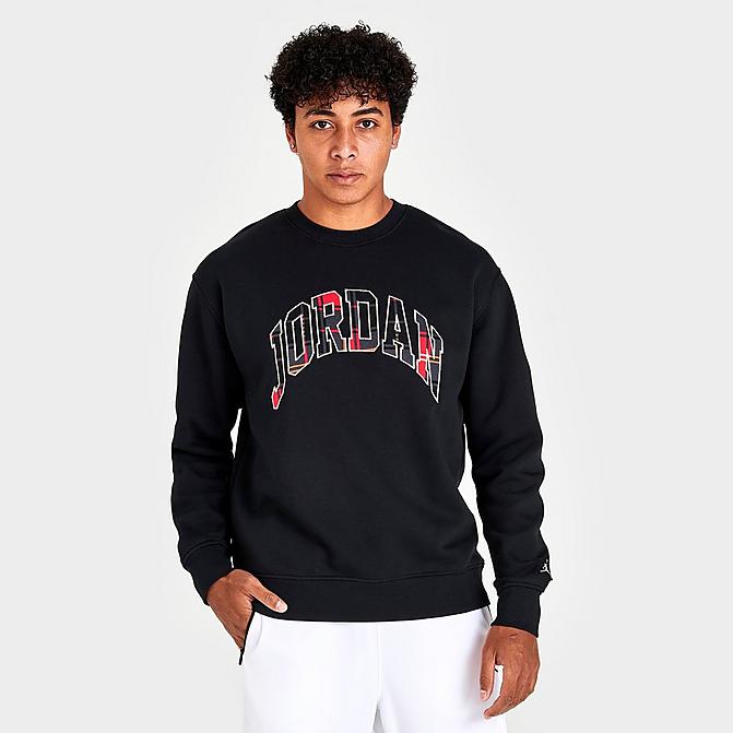 MEN'S JORDAN ESSENTIAL HOLIDAY FLEECE CREWNECK SWEATSHIRT