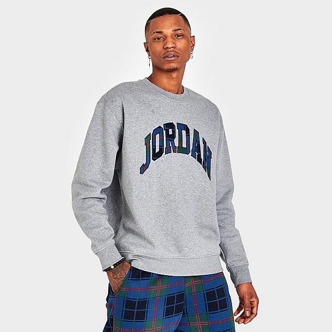 MEN'S JORDAN ESSENTIAL HOLIDAY FLEECE CREWNECK SWEATSHIRT