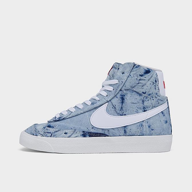 WOMEN'S NIKE BLAZER MID '77 SE WASHED DENIM CASUAL SHOES