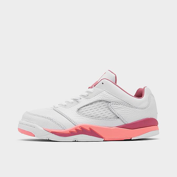 GIRLS' LITTLE KIDS' AIR JORDAN RETRO 5 LOW BASKETBALL SHOES