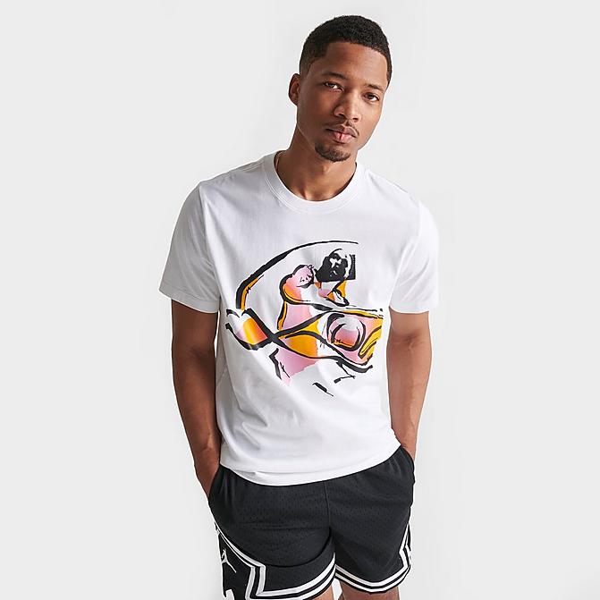 MEN'S JORDAN FLIGHT MVP SUMMER FLOW GRAPHIC T-SHIRT