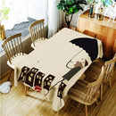 Digital Printing Polyester Waterproof Tablecloth