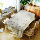 Digital Printing Polyester Waterproof Tablecloth