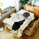 Digital Printing Polyester Waterproof Tablecloth