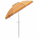 6.5FT Patio Beach Umbrella Sun Shade Tilt Aluminum Sports Portable Carry Bag