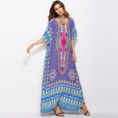 Ethnic Dashiki Dress Robe Traditional African Clothing Long Maxi Tunic Dress  PLus size