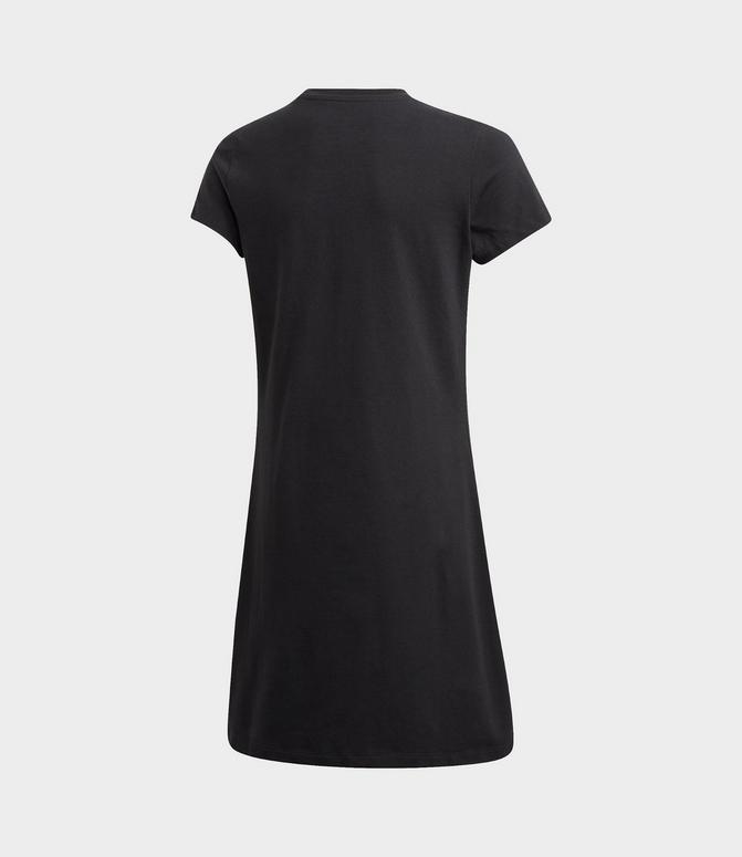 Adidas Girls' Originals Skater Dress in Black Size Large Cotton/Jersey