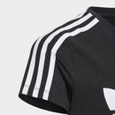 Adidas Girls' Originals Skater Dress in Black Size Large Cotton/Jersey