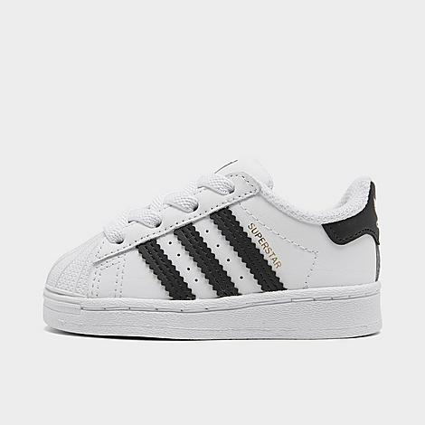 Adidas Kids' Toddler Originals Superstar Casual Shoes in White