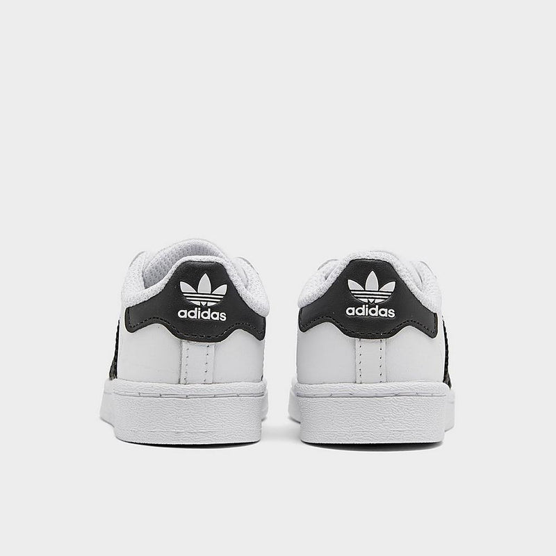 Adidas Kids' Toddler Originals Superstar Casual Shoes in White