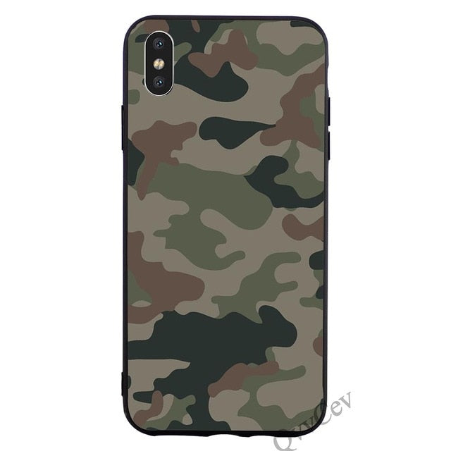 Fashion Camouflage Pattern Camo military Army Phone Cover for iPhone