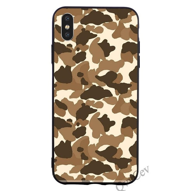 Fashion Camouflage Pattern Camo military Army Phone Cover for iPhone