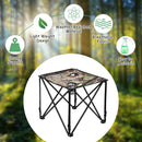 Folding Camping Table Outdoor Portable Heavy-Duty Hunting Table w/ Carrying Bag OP70473