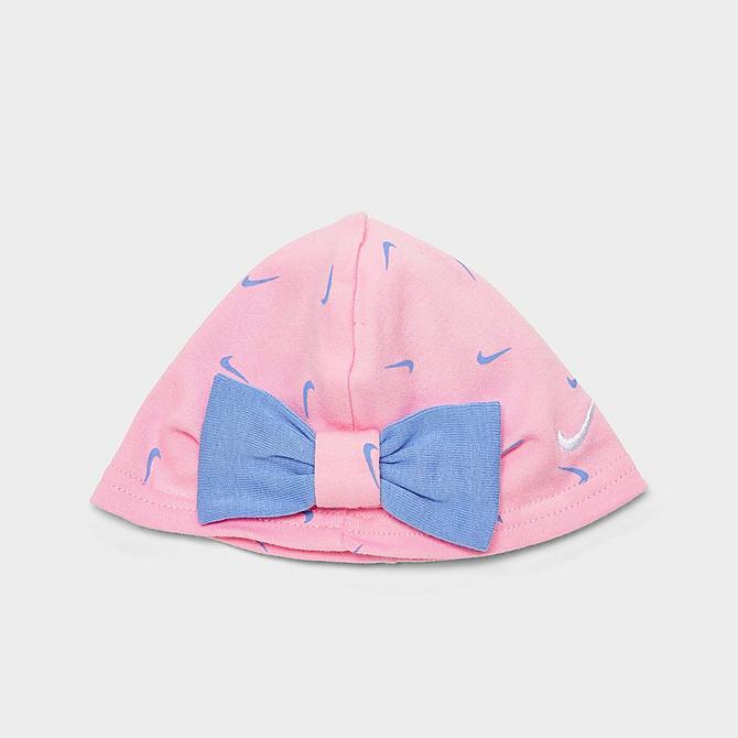 Girls' Infant Nike Swooshfetti 3-Piece Hat, Bootie and Bib Set