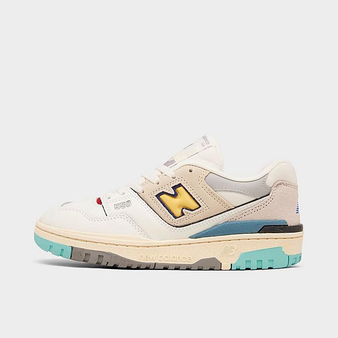 BIG KIDS' NEW BALANCE 550 CASUAL SHOES