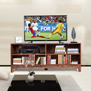 58" Modern Wood TV Stand Console Storage Entertainment Media Center