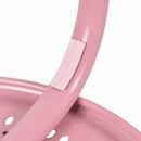 Set of 6 Stackable Metal Stool Set Daisy Backless Round Top Kitchen Dining Stools