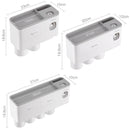 Magnetic Cup Wall Mount Toiletries Storage Rack New Toothbrush Holder Automatic