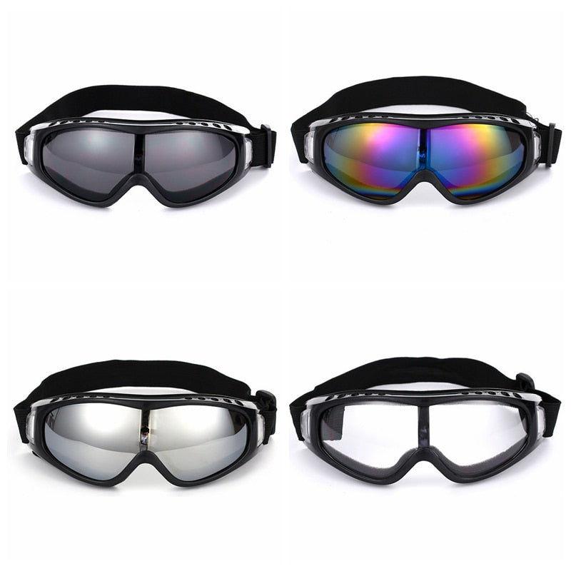 Goggles Riding Motorcycle Goggles Wind and Sand Ski Glasses Snowboard Goggles Men Women UV Anti-fog Ski Eyewear  Hot Sale