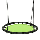 40” Flying Saucer Round Tree Swing Kids Play Set w/Adjustable Ropes Outdoor