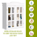 Wall-Mount Bathroom Storage Cabinet Medicine Organizer Double Doors Shelved New